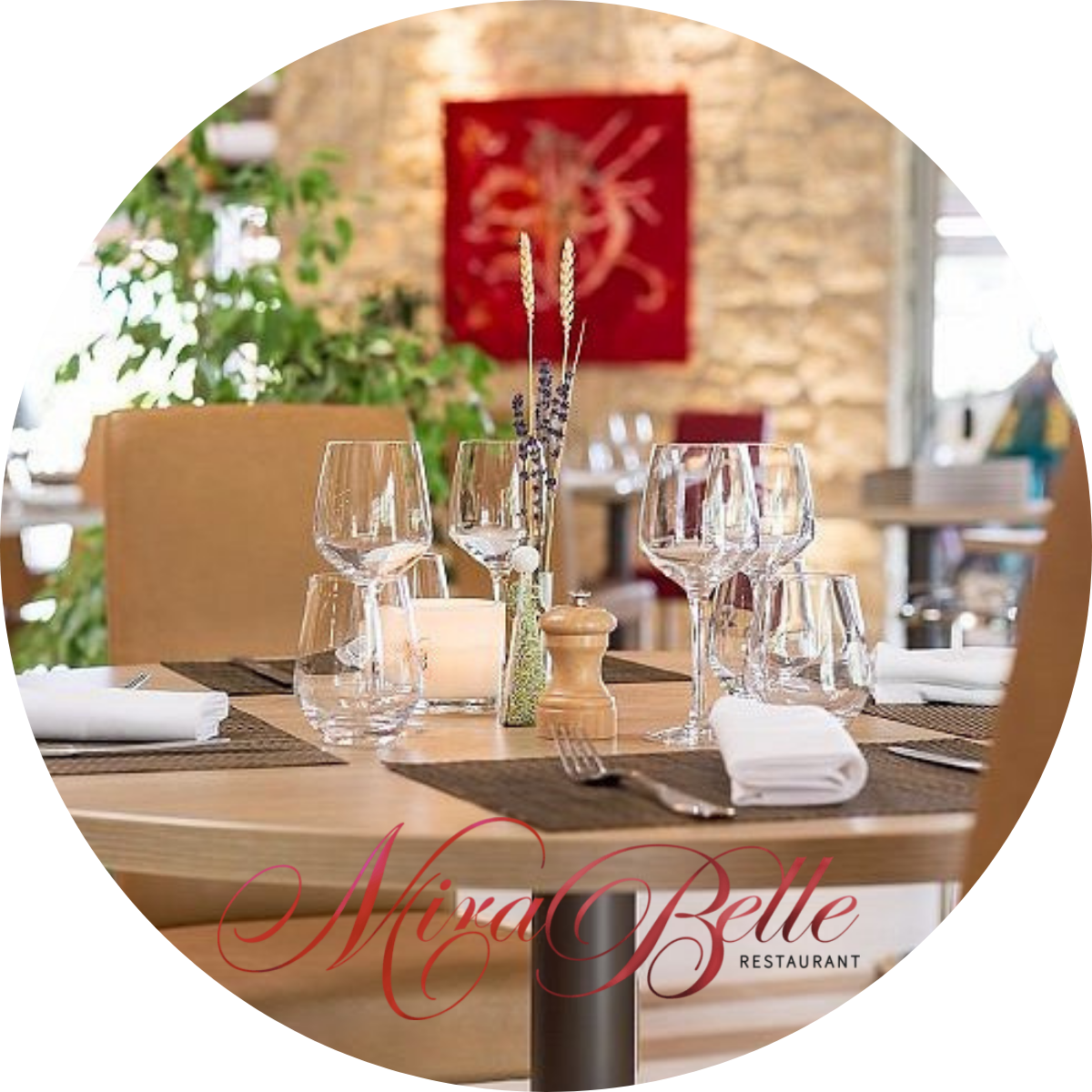Repas restaurant Mirabelle