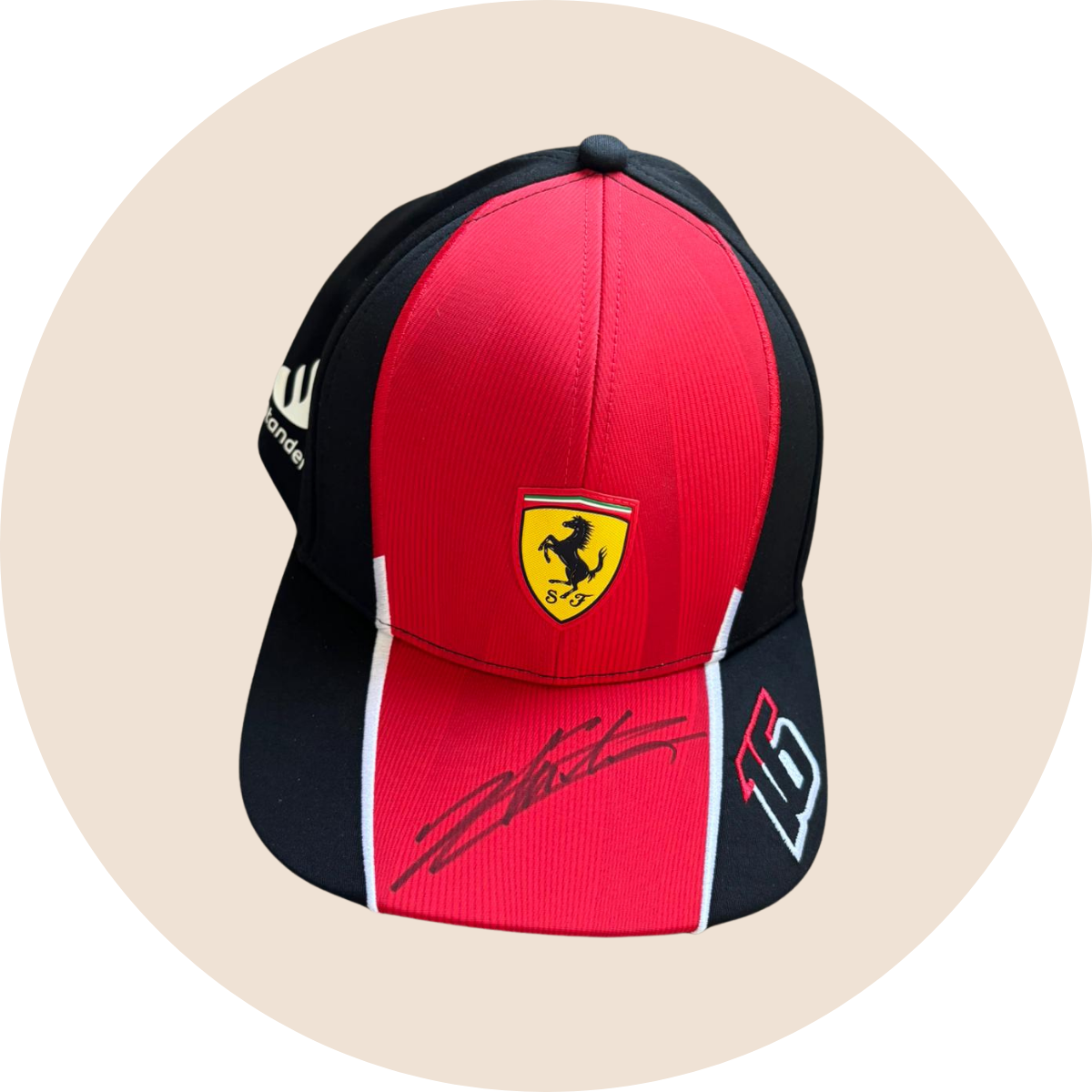 Casquette Ferrari Charles Leclerc
